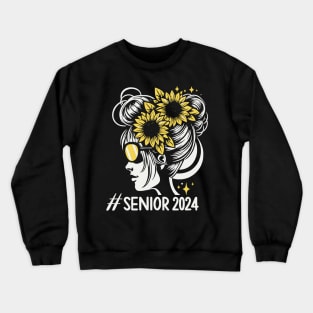 Senior 2024 SUNFLOWERS Crewneck Sweatshirt